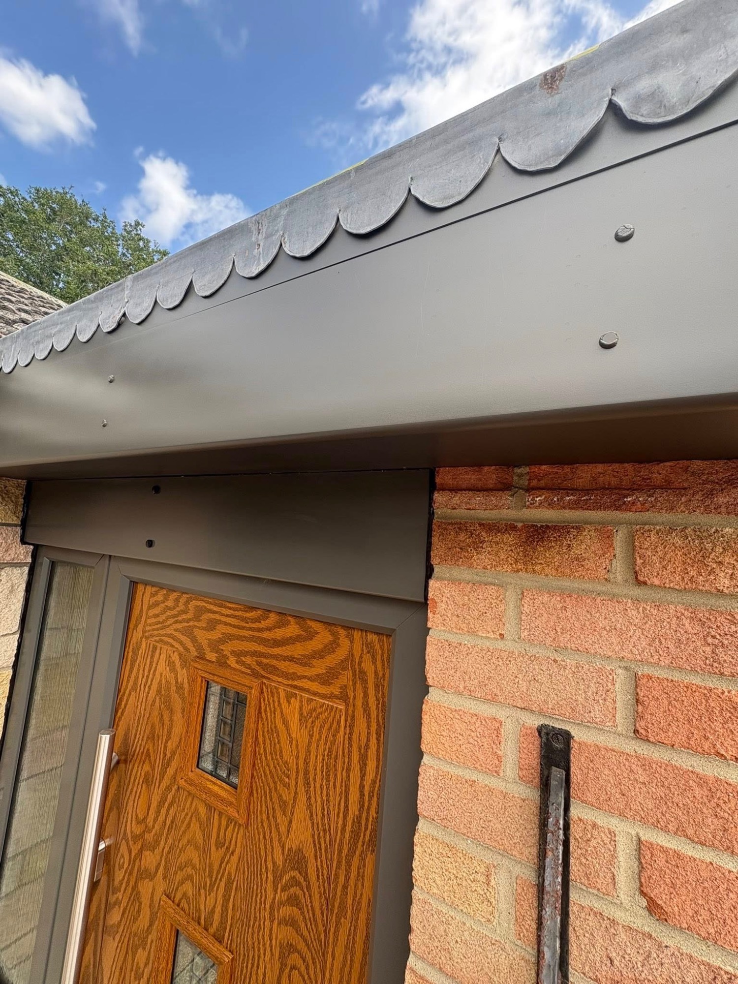 Fascia spray painting Lincolnshire